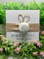 Somebunny Loves You Wood Sign with Bunny Nose