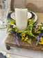 Meadow Flowers Candle Ring, 10”