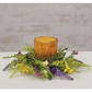 Meadow Flowers Candle Ring, 10”