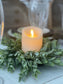 Rainwashed Leaves Candle Ring