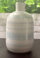 Spring Blue and White Ceramic Bud Vase