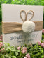 Somebunny Loves You Wood Sign with Bunny Nose