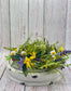 Meadow Flowers Candle Ring, 10”